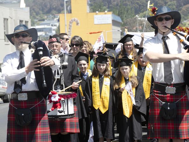at the UTAS Graduation at Burnie. PICTURE CHRIS KIDD