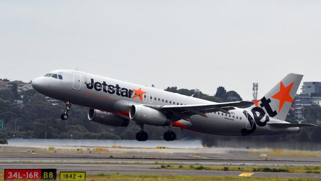 Jetstar says it expects to accommodate 95 per cent of passengers on alternative services. Picture: Getty Images.