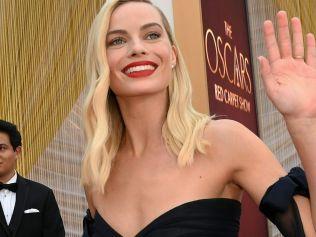 Margot Robbie arrives for the 92nd Oscars. Picture: Valerie Macon/AFP