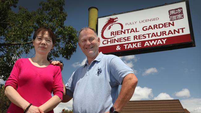 The Oriental Garden Chinese Restaurant at Murray Bridge, has changed hands after the previous owners had to close due to poor hygiene and cleanliness in the restaurant and kitchen. They weren’t truthful when selling to the new owners, Brendyne Lowe and his partner Janet Zhang, who were kept unaware that there were any problems. Picture: Dean Martin