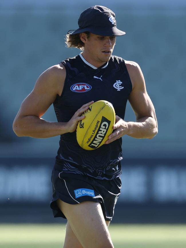 As does Charlie Curnow. Picture: Robert Cianflone/Getty Images