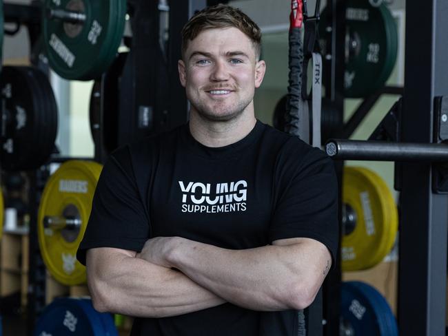 Canberra's Hudson Young launched a supplements business last September.