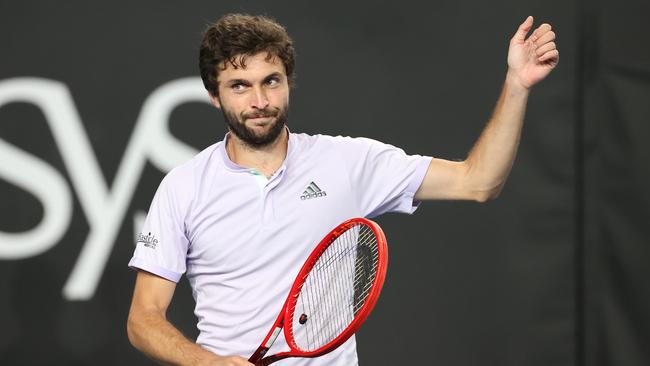 Gilles Simon possesses an impressive will that can wear down even the best players. Picture: AFP