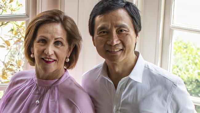 Li and Mary Li are loving life in Brisbane as Li signs on for another three years at Queensland Ballet. Pic Mark Cranitch.