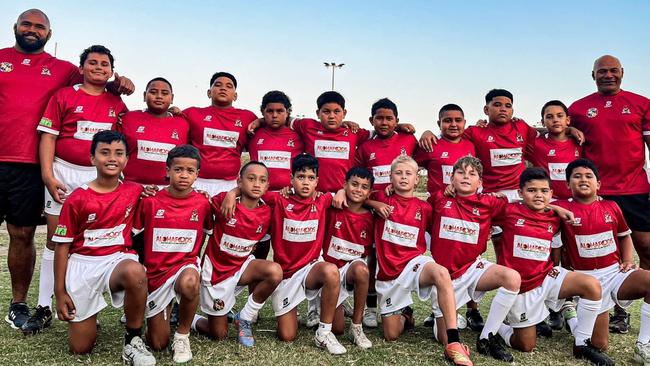 U10s Tongan team - Pacific Youth Rugby Festival 2023