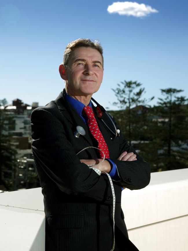 Dr Ferry at his office on Darley Road. Photo: Adam Ward