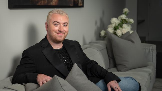 English singer and songwriter Sam Smith in Adelaide. Picture: NCA NewsWire / Naomi Jellicoe