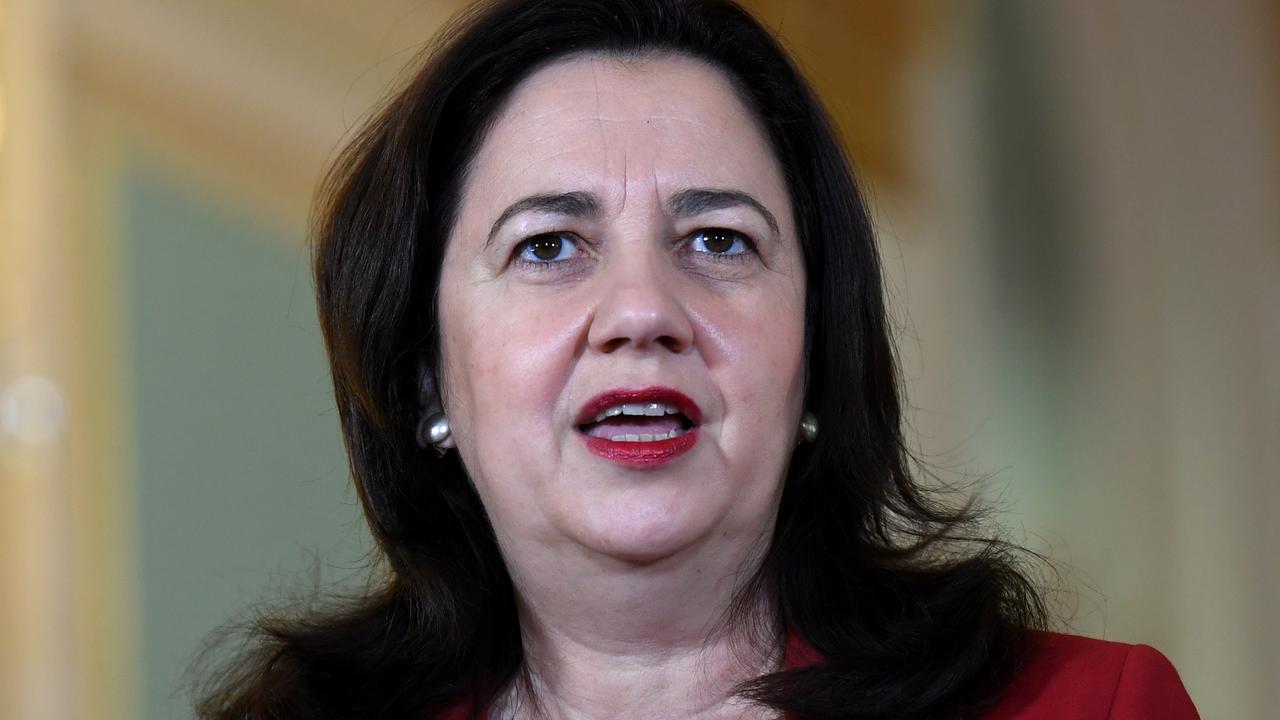 Premier Annastacia Palaszczuk has announced three new cases of coronavirus in Queensland. Picture: Dan Peled