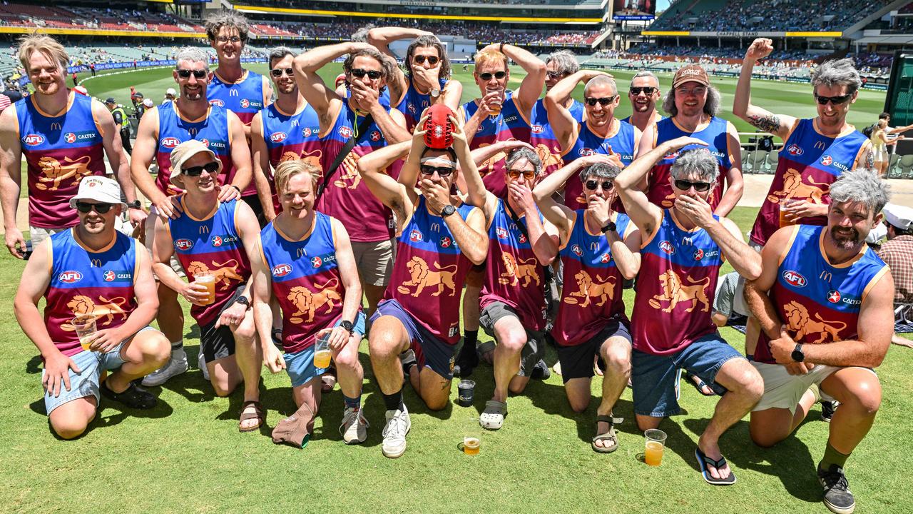 DECEMBER 7, 2024: Bucks party during the second day of the second test at Adelaide Oval. Picture: Brenton Edwards