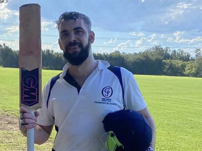 Brody Harwin, Como Jannali Cricket Club, Sutherland Shire Cricket Association, A2 grade, 2023-24. Picture: Como Jannali CC