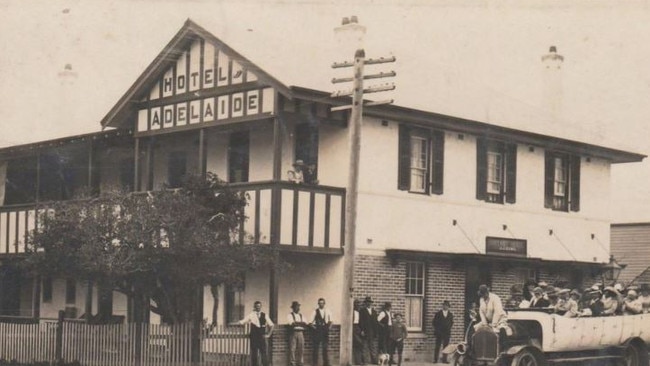 The historic Adelaide Hotel was built in 1865. Picture: Development documents
