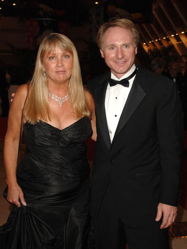 Dan Brown and Blythe Brown. Picture: WireImage