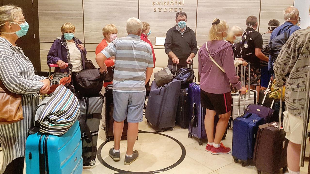They will now spend 14 days in self isolation. Picture: Tom Huntley