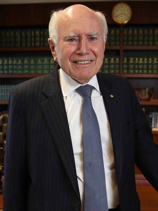 Former Australian PM John Howard. Picture: Britta Campion