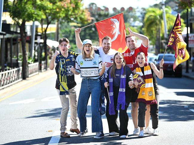 Magic Round ticket sales have exploded, with a whopping 40% bump in ticket sales from the same time last year. Picture: Courier Mail