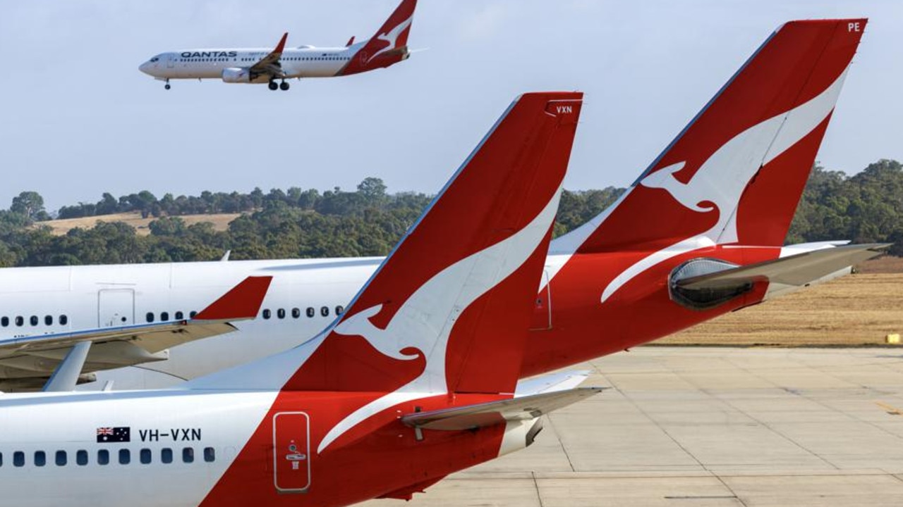 Mr Joyce will be questioned on high airfares, his personal bonuses, the airline’s Covid travel credit scheme and outsourcing of ground handling staff. Picture: NCA NewsWire / David Geraghty