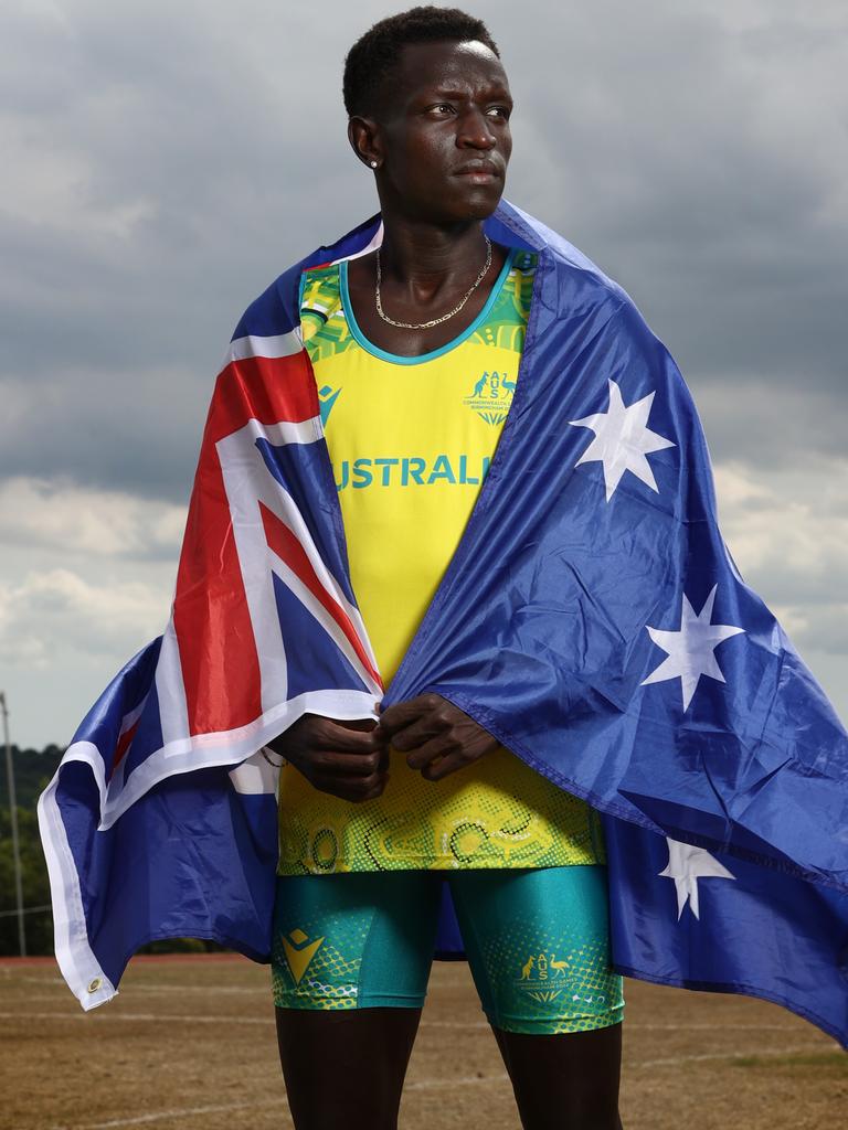 Peter Bol in Birmingham. Picture: Michael Klein