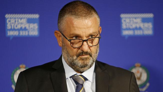 NSW Police Homicide Squad boss Detective Superintendent Joe Doueihi. Picture: NewsWire / John Appleyard