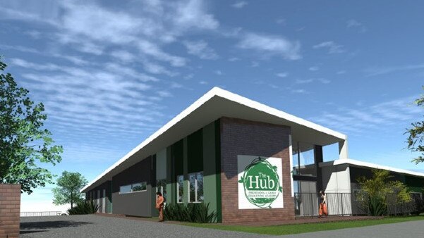 Artist impression: Proposed childcare centre at Botham St, Cameron Park with 124 places Credit: Council documents
