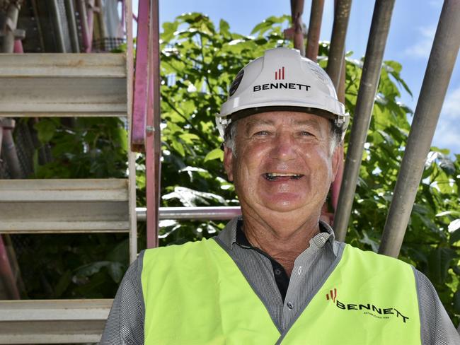 Ballina Shire resident Alan Walsh is celebrating 45 years working for construction firm Bennet this month.