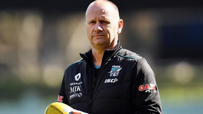 Will Ken Hinkley jump to the Gold Coast Suns. Picture: Getty Images