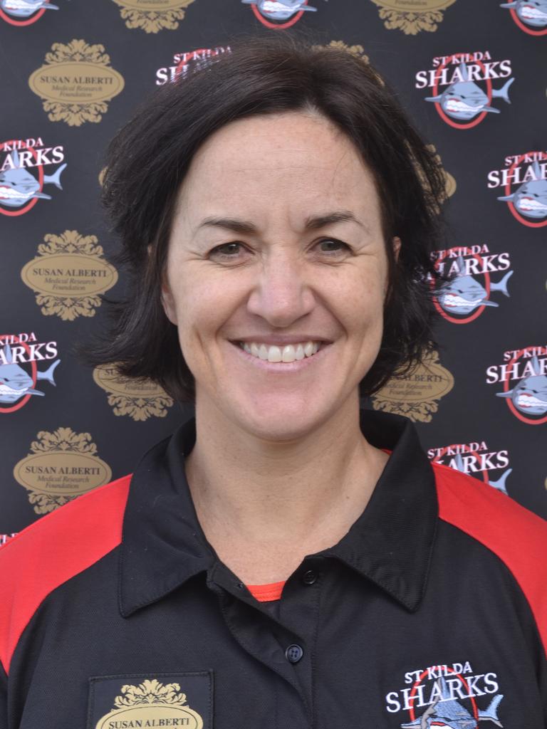 New Western Bulldogs coach Tamara Hyett worked as an assistant coach at Melbourne during their premiership campaign and was head coach of the Sandringham Dragons in the elite girls under-18 competition. Picture: St Kilda Sharks