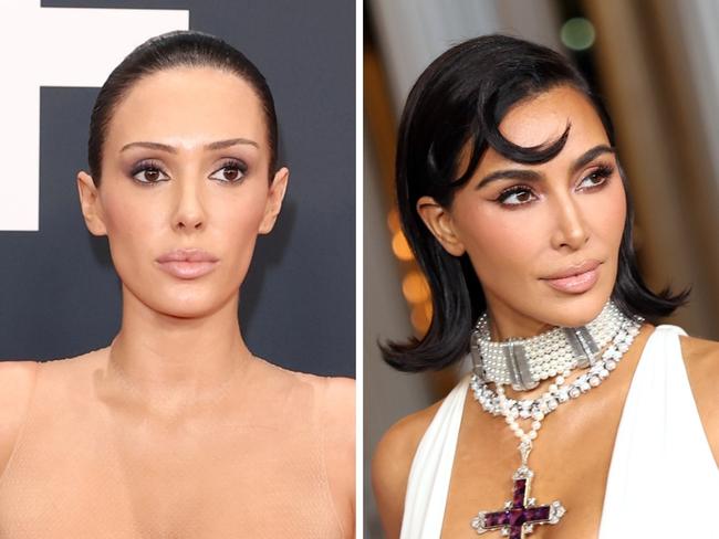 Bianca Censori and Kim Kardashian