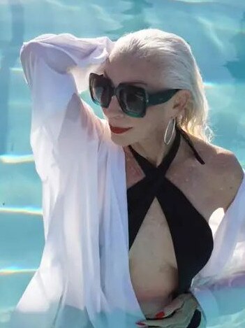 Sexy septuagenarian Colleen Heidemann is flaunting what she’s got on social media. Picture: TikTok