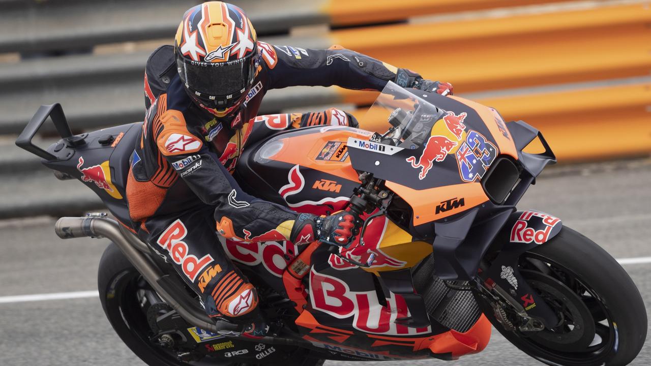 Australian Jack Miller rounds the bend in Spain. Picture: Getty Images