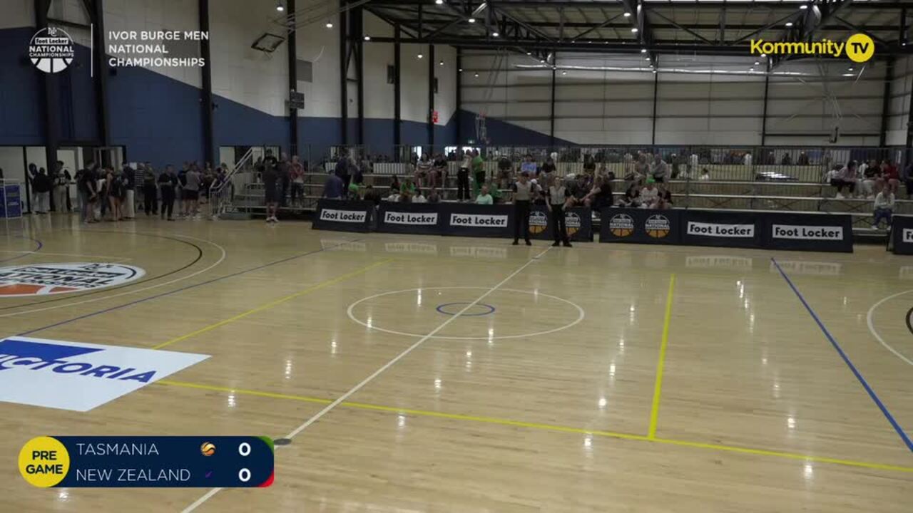 Replay: Tasmania v New Zealand (IB Men)—2025 Basketball Australia U20's & Ivor Burge National Championships Day 3