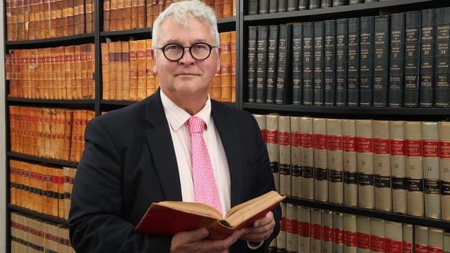 Former Queensland Law Society president Bill Potts says DNA evidence shelved during the state’s forensic lab disaster cannot be considered ‘fresh’. Picture: Glenn Hampson