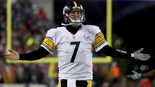 Ben Roethlisberger #7 of the Pittsburgh Steelers.