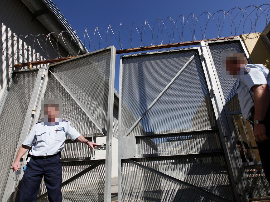 The gates to Supermax jail at Goulburn where the high-risk unit will hold its first Christmas without serial killer Ivan Milat.