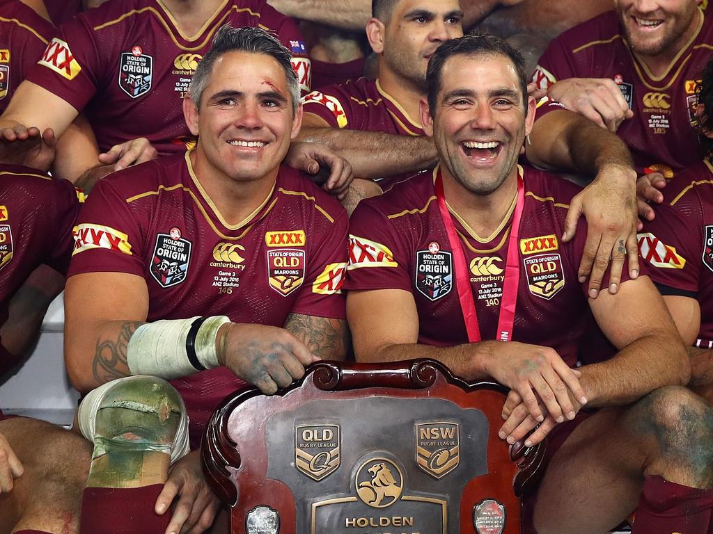 Cameron Smith in 2015 typified the Maroons mentality. Picture: Cameron Spencer/Getty Images