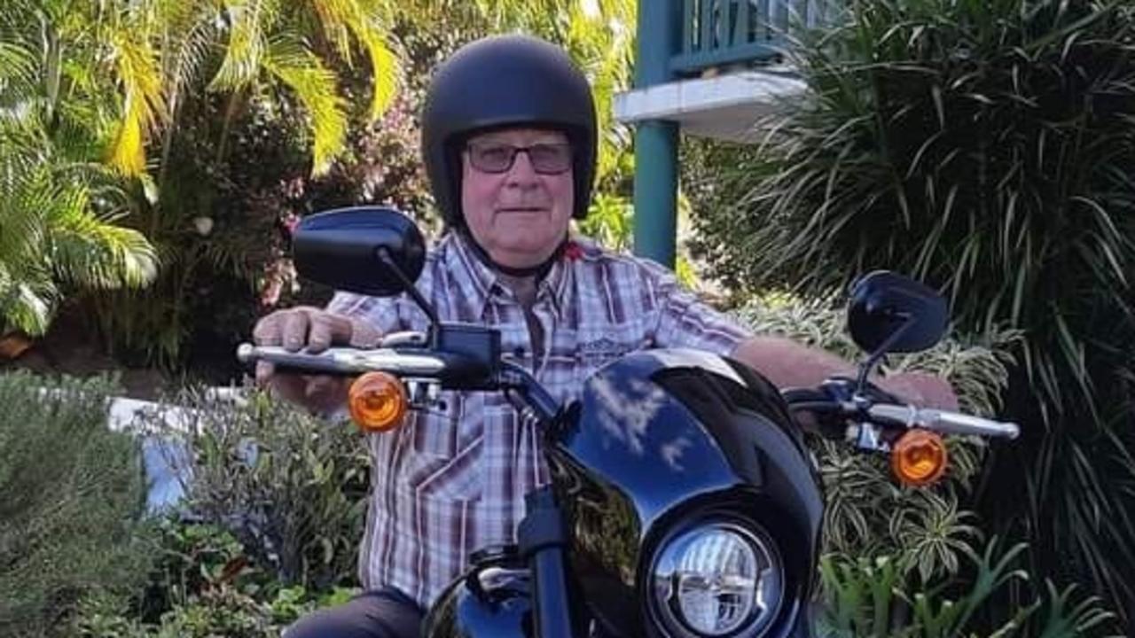 Ken Soper was killed while riding his Harley Davidson along Toogood Rd on February 3, 2022. Picture: Supplied