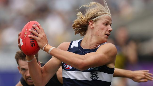 Sam De Koning is being entrusted with a key defensive post. Picture: Graham Denholm/Getty Images