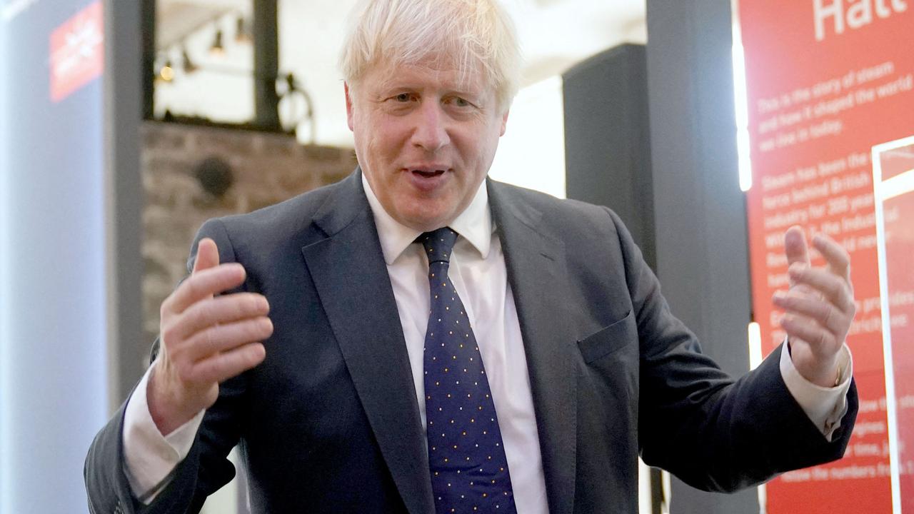 Rising cases are a challenge for Britain's Prime Minister Boris Johnson who was bullish in removing restrictions during the northern summer. Picture: Yui Mok/AFP