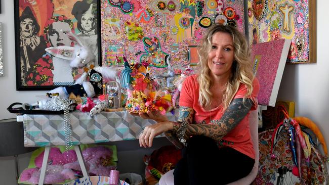 Artist Lisa Ashcroft will have an exhibition at Murky Studios. Picture: Evan Morgan