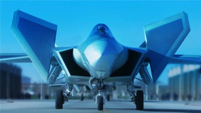 One of China's operational Chengdu J-20 stealth fighters taxies out of a hangar towards the runway. Beijing says it has a more advanced version in the works.