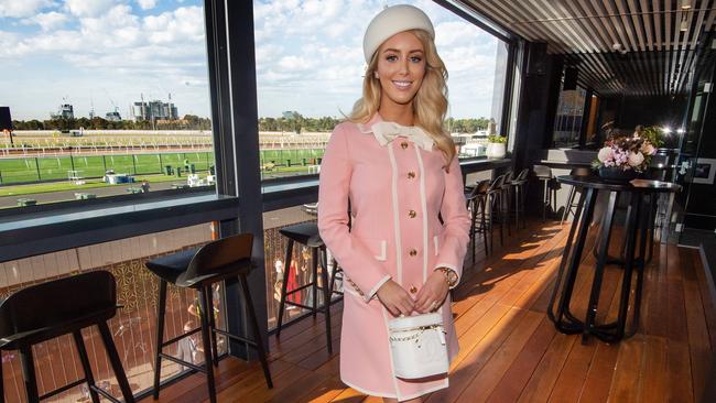 Jaimee Kennedy in the Kennedy Marquee. Picture: Jay Town