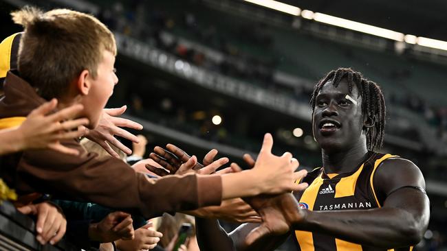 Jiath has become one of the AFL’s most-loved players. Picture: Getty