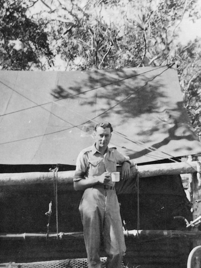 Gough Whitlam in northern Australia during WWII.