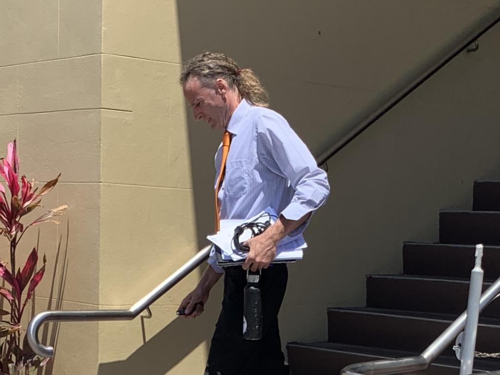 Christopher Howard Righton appeared in Mackay Magistrates Court on Monday, October 18, 2021. Picture: Lillian Watkins