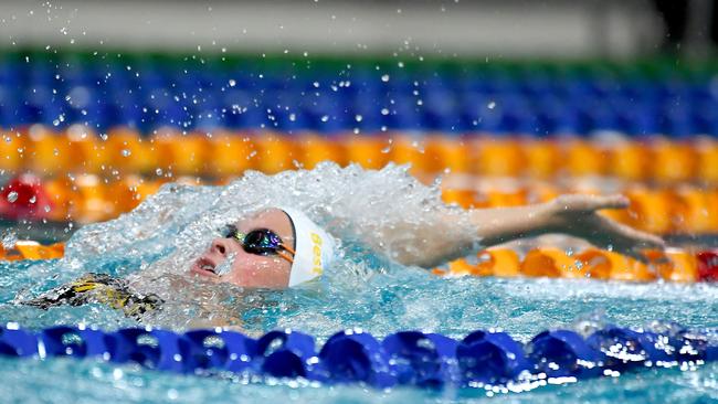 Action from the CASSSA swimming championships. Thursday March 10, 2022. Picture, John Gass