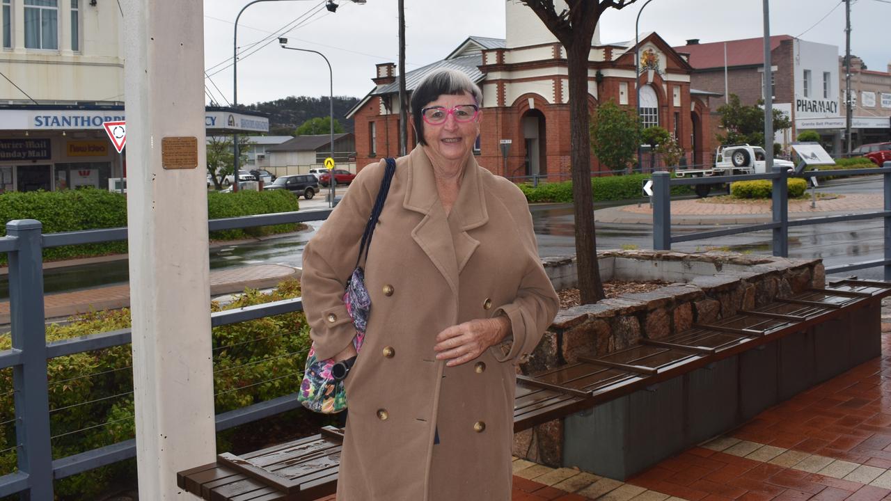 Lynne Mungall from Ballandean thinks water supply is a major issue. Photo: Madison Mifsud-Ure / Stanthorpe Border Post