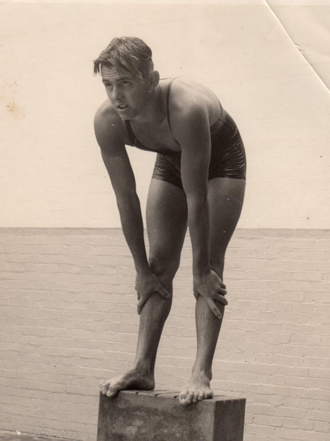 Neville Brough when he was younger. Photo: Supplied. 