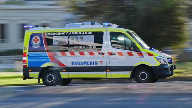 A motorcyclist has sustained life threatening injuries following a crash in Deer Park.