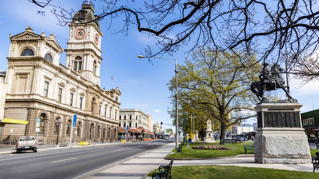 Ballarat in regional Victoria is the eighth most searched Australian destination on Airbnb for stays coming up to the new year. Picture: NCA NewsWire/Sarah Matray