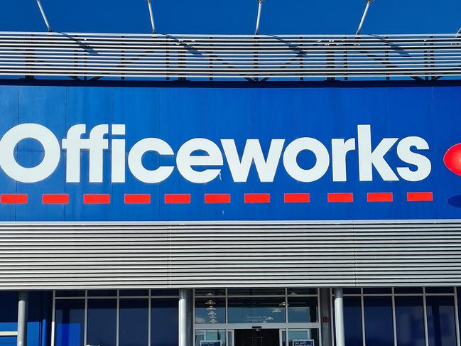 Officeworks is set to join FlyBuys.. Picture: Alison Wynd