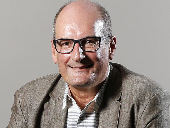 *** HOLD - SEE PIC DESK BEFORE USING*** David Koch from Sunrise posing at the Gabba, Brisbane 17th of January 2019.  This is the Channel 7 Program launch.  (AAP Image/Josh Woning)